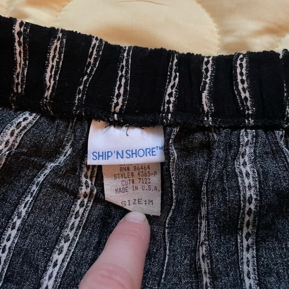 SHIP’ N SHORE womens flowing pants size medium - Picture 4 of 4